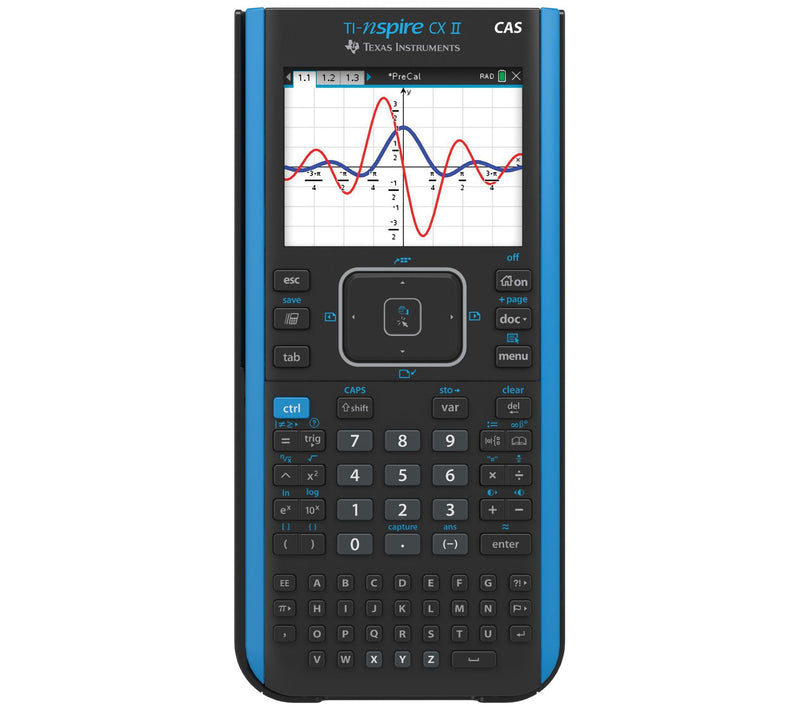 Texas Instruments TI-Nspire CX II CAS GraphingCalculator — Main view