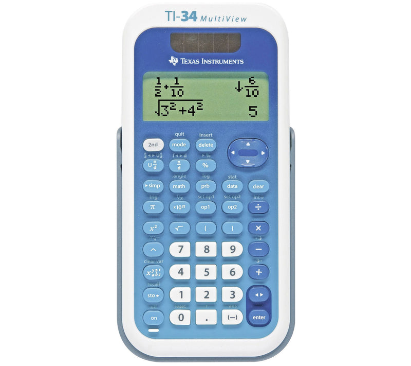Texas Instruments TI-34 MultiView Scientific Calculator — Main view