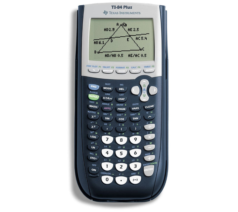 Texas Instruments TI-84 Plus Graphing Calculator — Main view