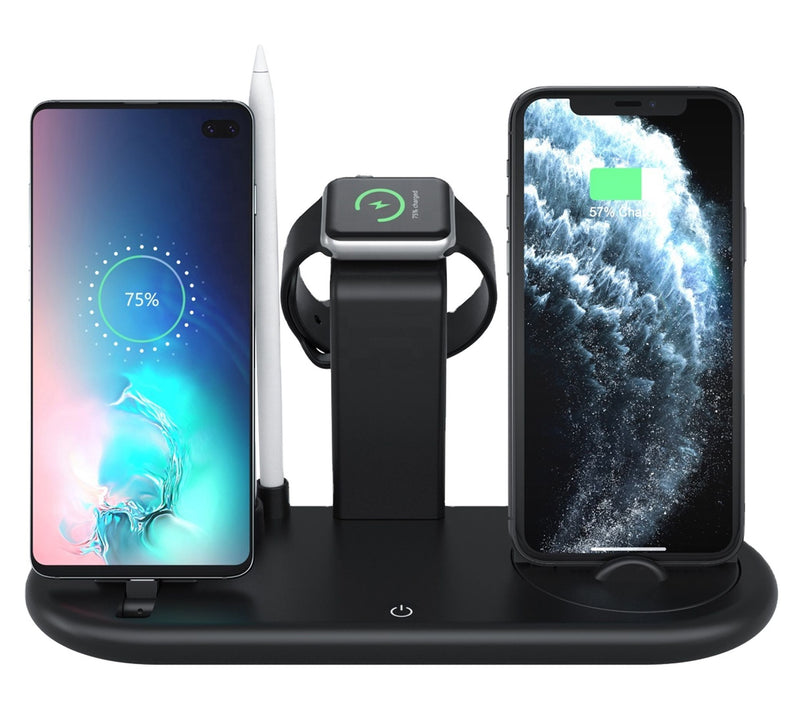 Trexonic 7-in-1 Qi Wireless Charging Station — View 3