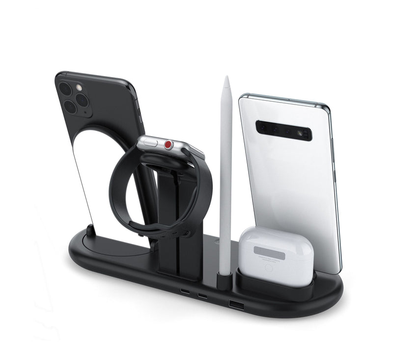 Trexonic 7-in-1 Qi Wireless Charging Station — View 4