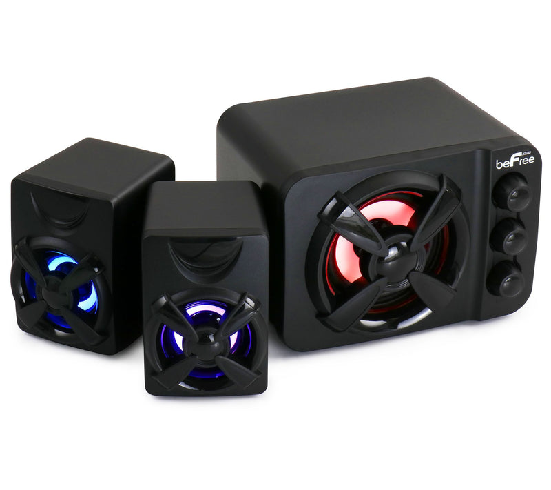 beFree Sound Color LED 2.1 Gaming Speaker System — View 4