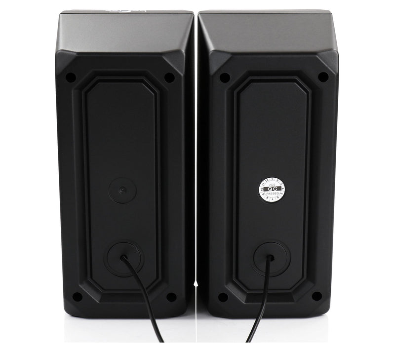 beFree Sound Color LED Dual Gaming Speakers — View 6