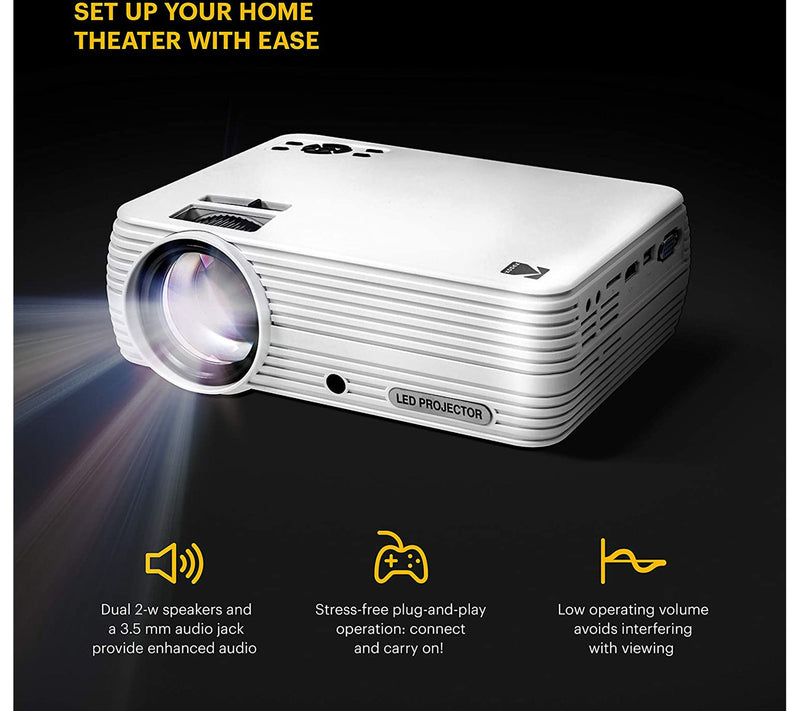 Kodak Flik X7 Home Projector — View 4