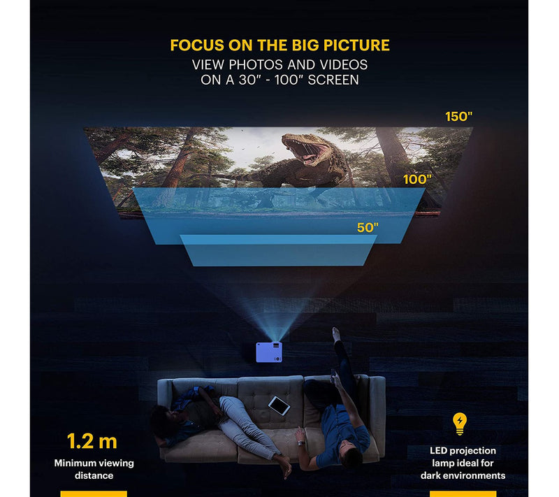 Kodak Flik X4 Home Projector — View 8
