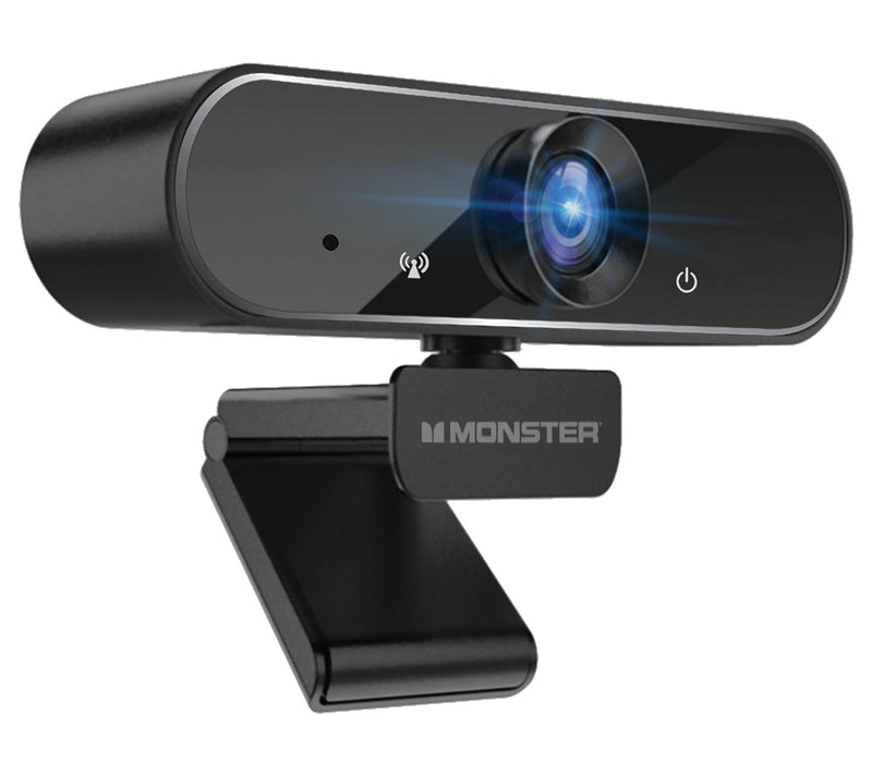 Monster Insight Pro HD Webcam 1920x1080 with Li ght Correction — View 3