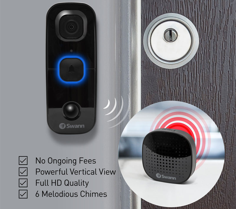Swann Buddy Wireless Doorbell and Chime — View 4