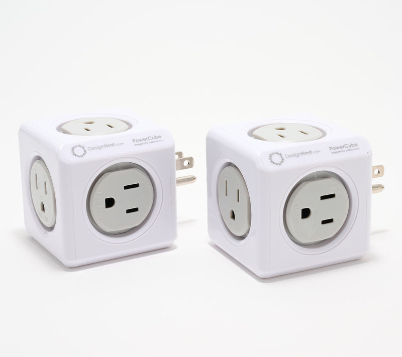 PowerCube Original Modular 5-Socket System Set of 2 — View 2