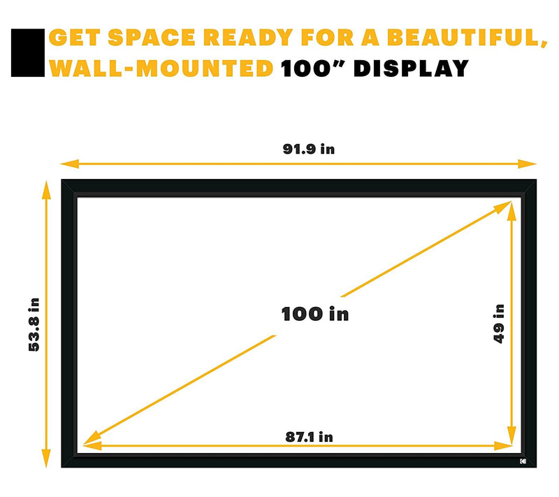 Kodak 100"  Projector Screen — View 7