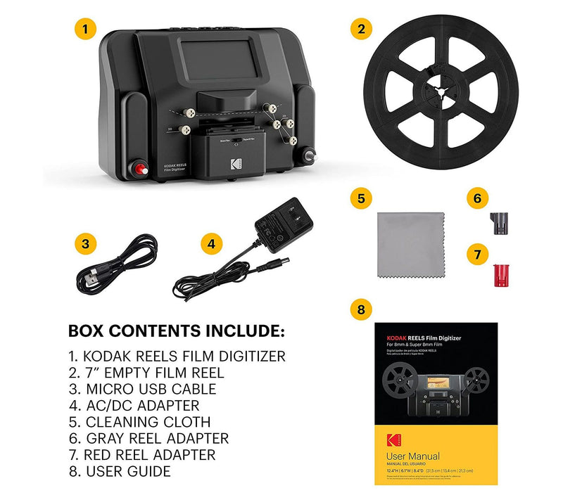 KODAK Reels Digitizer 8mm & Super 8 Films PhotoScanner — View 9