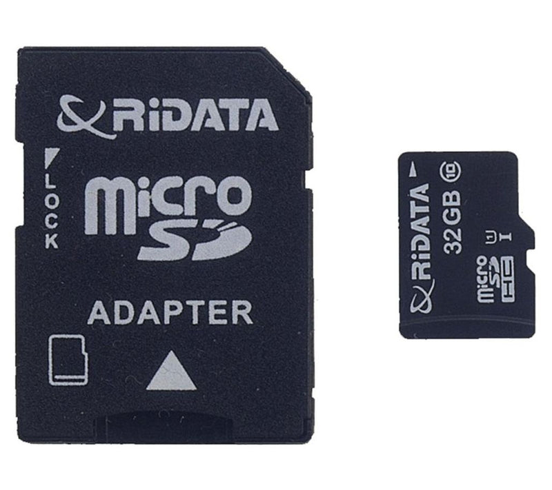 RiData 32GB MicroSD Memory Card with Adapter — View 2