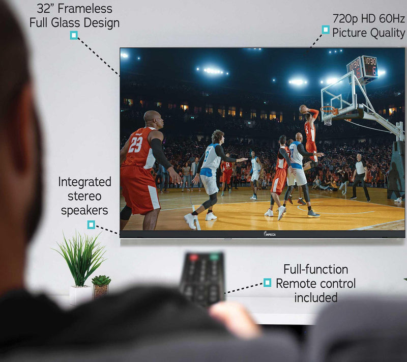 Impecca 32" Framless LED HDTV — View 4