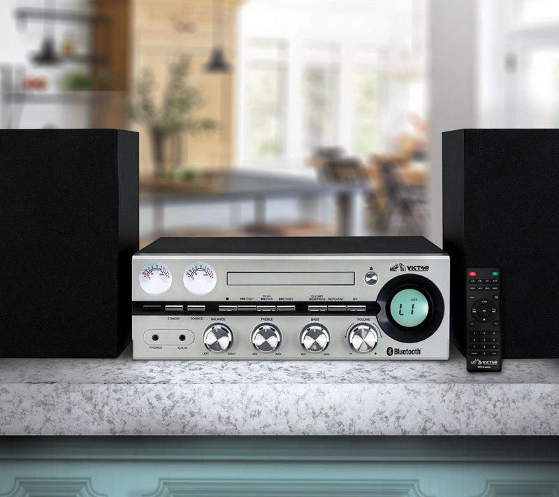 Victor Milwaukee Desktop CD Stereo System — View 12
