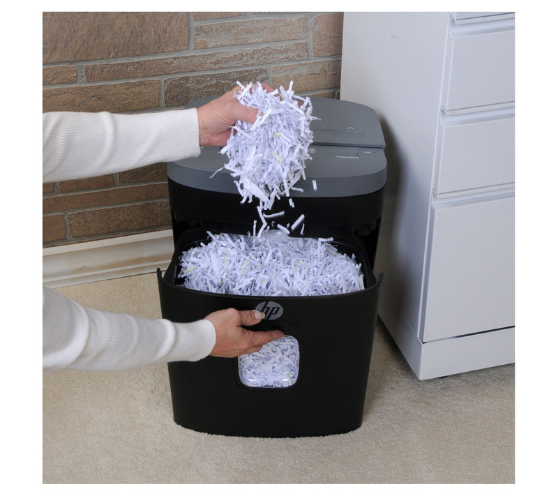 HP CC16 16-Sheet Crosscut Shredder — View 6