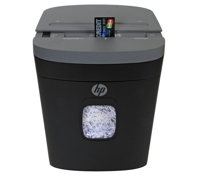 HP CC16 16-Sheet Crosscut Shredder — View 4