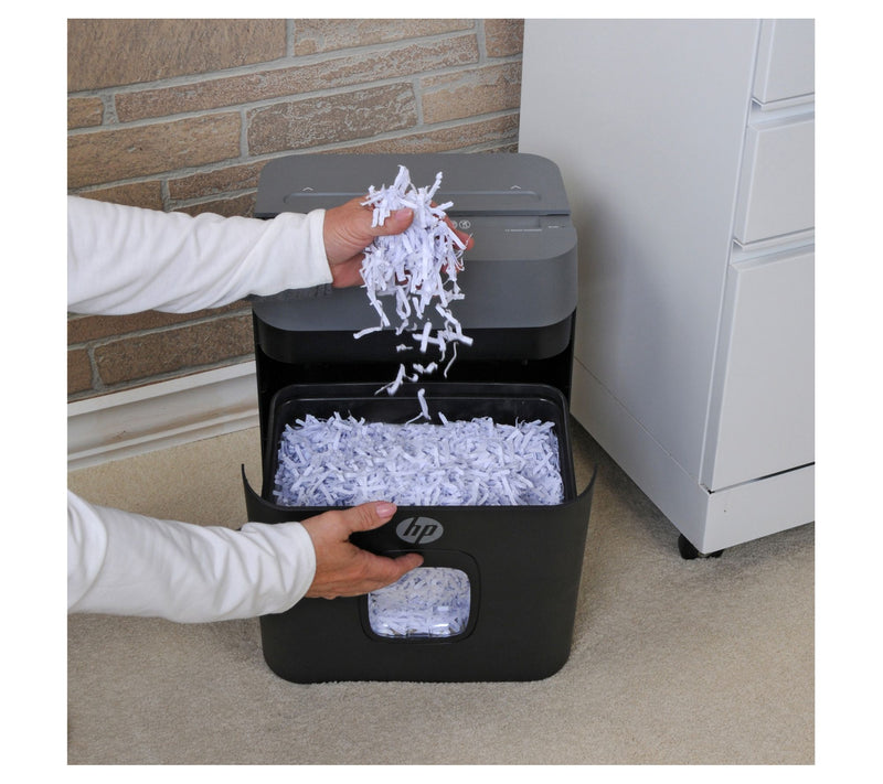 HP CC12 12-Sheet Crosscut Shredder — View 8