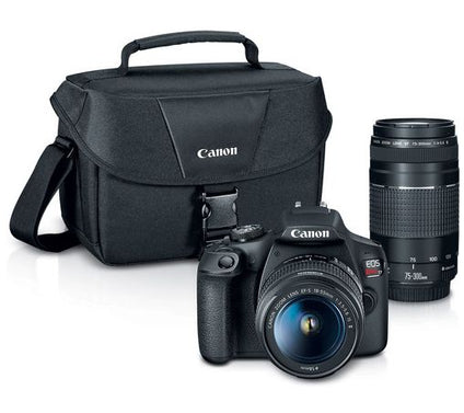 Canon EOS Rebel T7 Camera w/ Lens Bag & Cleanin g Kit