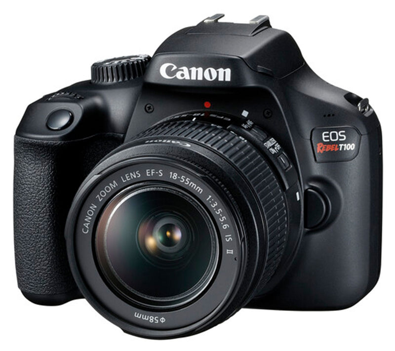 Canon EOS Rebel T100 DSLR Camera w/ 18-55mm Lens Bundle — View 6