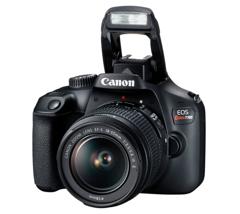 Canon EOS Rebel T100 DSLR Camera w/ 18-55mm Lens Bundle — View 7