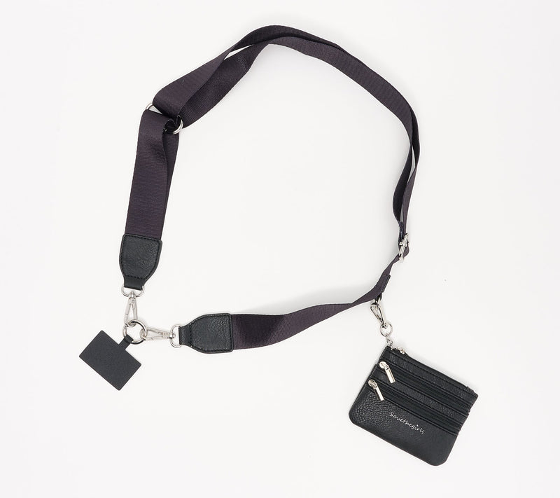 Save the Girls Clip & Go Phone Wristlet with Matching Strap — View 7