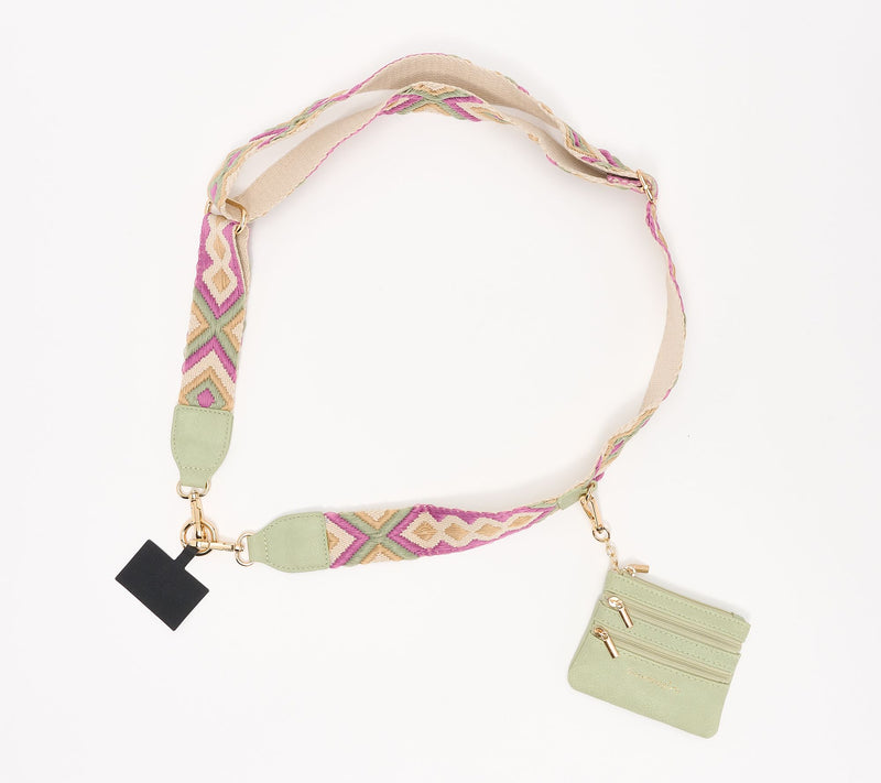 Save the Girls Clip & Go Phone Wristlet with Matching Strap — View 9