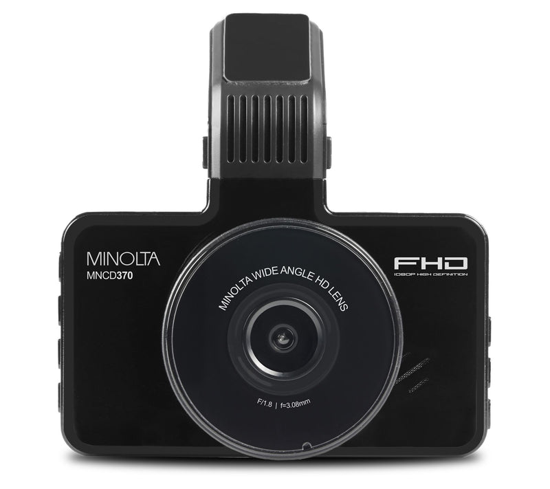 Minolta MNCD370 1080p Dash Cam w/ 3.0" LCD Screen — View 6