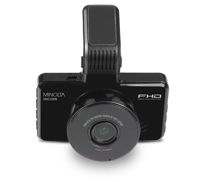 Minolta MNCD370 1080p Dash Cam w/ 3.0" LCD Screen — View 9