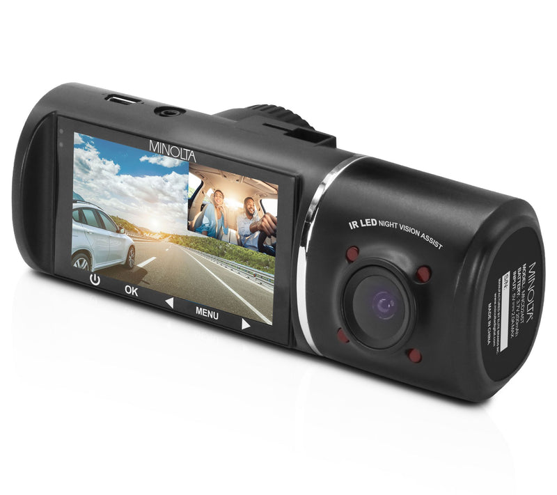 Minolta MNCD245T 3-Channel 1080p Dash Camera w/Rear Camera — View 5