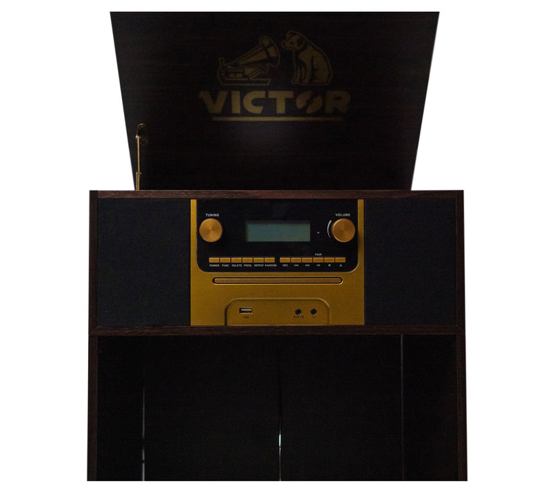 Victor Boyleston 7-in-1 Turntable Music Center — View 9