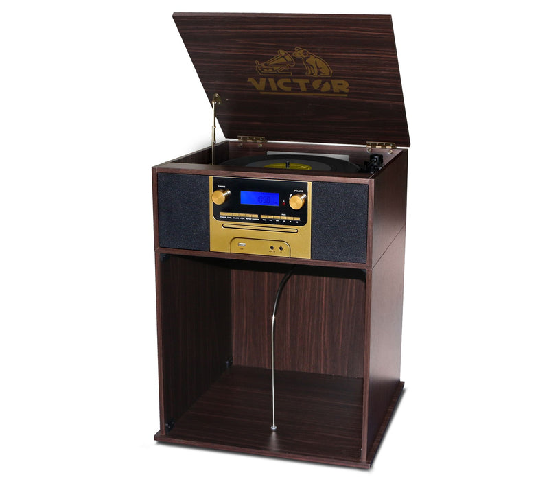 Victor Boyleston 7-in-1 Turntable Music Center — Main view