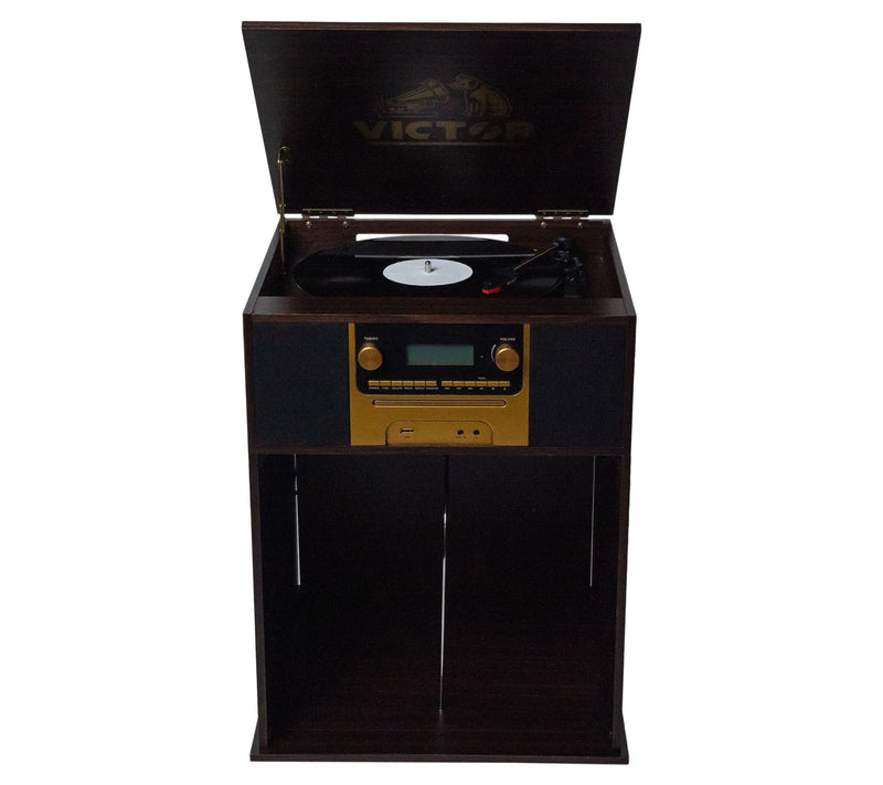 Victor Boyleston 7-in-1 Turntable Music Center — View 7