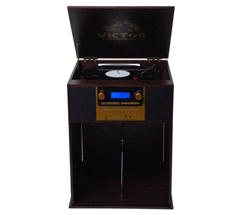 Victor Boyleston 7-in-1 Turntable Music Center — View 6