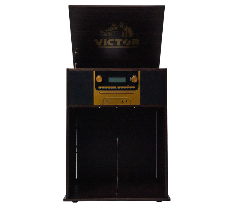 Victor Boyleston 7-in-1 Turntable Music Center — View 8