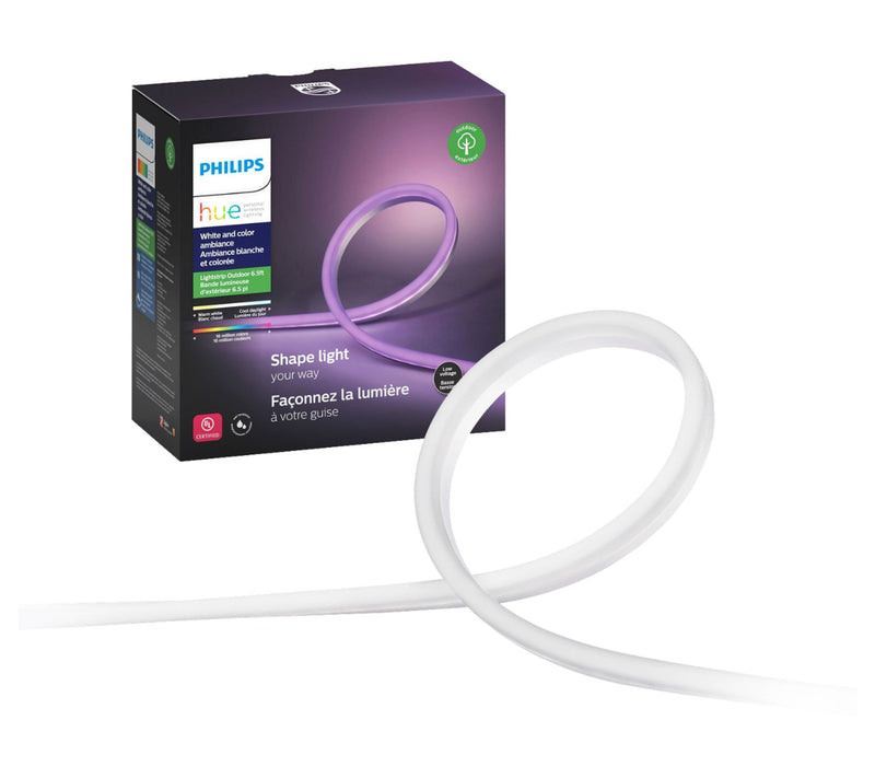Philips Hue 6.5'L Outdoor Light Strip — View 4