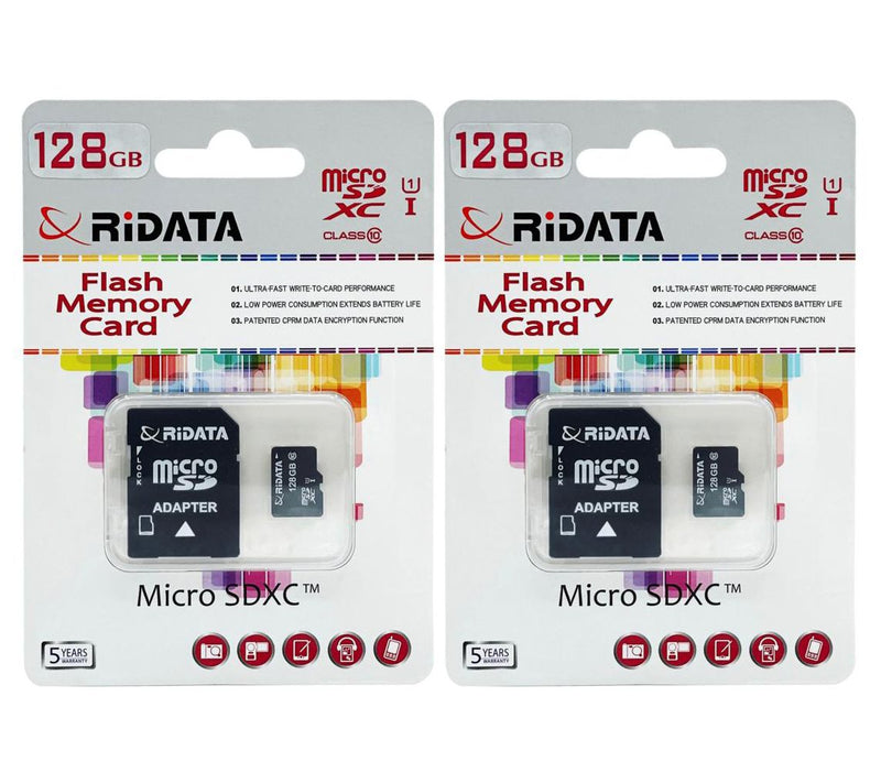 RiData 128GB 2 Set MicroSD Memory Cards — Main view