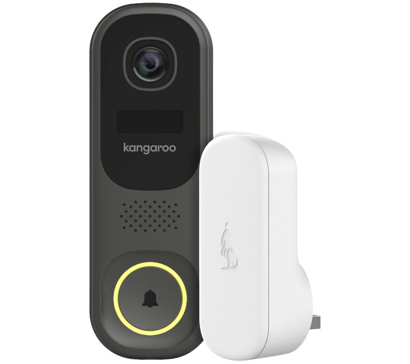 Kangaroo Video Doorbell Camera with Chime and 1-yr Cam Protection — Main view