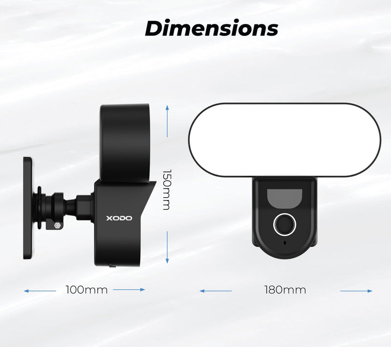 XODO E9 Smart HD Security Camera with Wi-Fi & Mtion Sensor — View 4