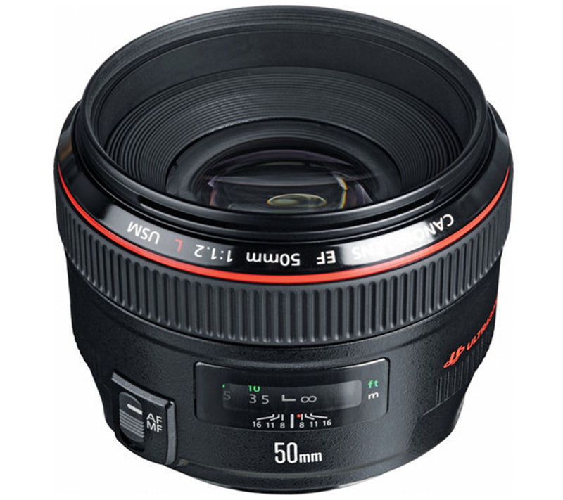Canon EF 50mm f/1.2L USM 72mm Lens — View 3