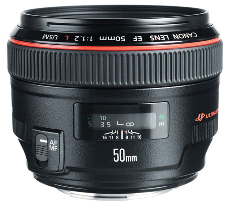 Canon EF 50mm f/1.2L USM 72mm Lens — View 4