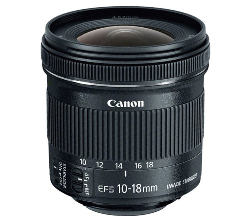 Canon EF-S 10-18mm f/4.5-5.6 IS STM Lens — Main view