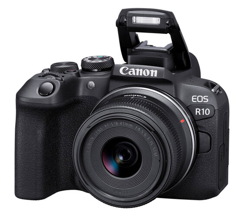 Canon EOS R10 Mirrorless Camera w/ 18-45mm Lens — View 7