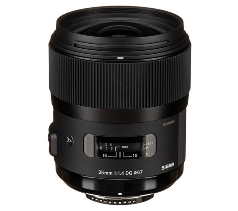 Sigma 35mm f/1.4 DG HSM Art Lens for Nikon F — View 3