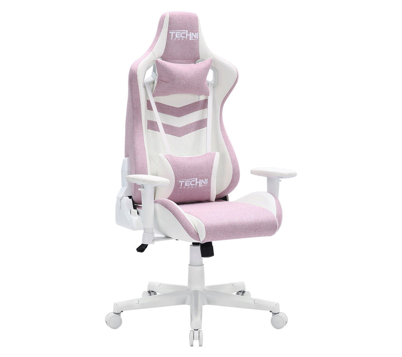 Techni Sport Pastel Memory Foam Adjustable PCGaming Chair — View 7