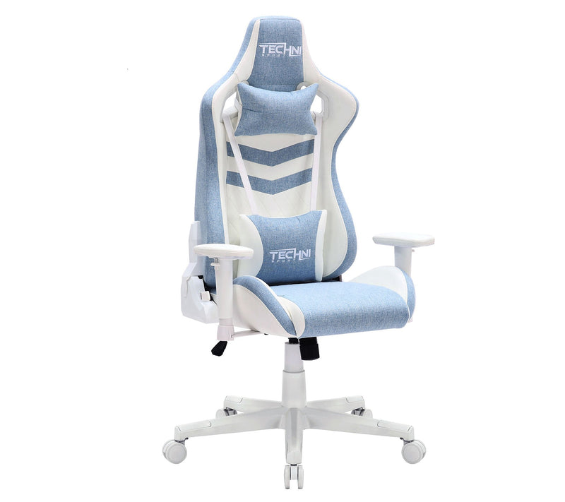 Techni Sport Pastel Memory Foam Adjustable PCGaming Chair — Main view