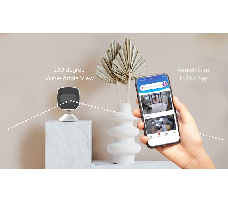 OLA 2-Way Voice Command Smart Security Camera with Fall Detection — View 6