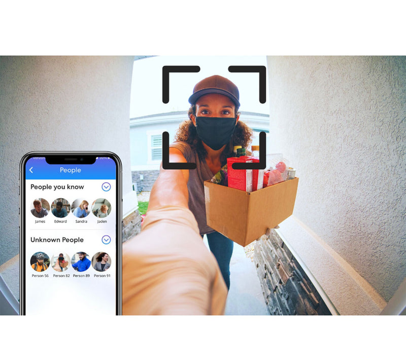 OLA 2-Way Voice Command Smart Security Camera with Fall Detection — View 4