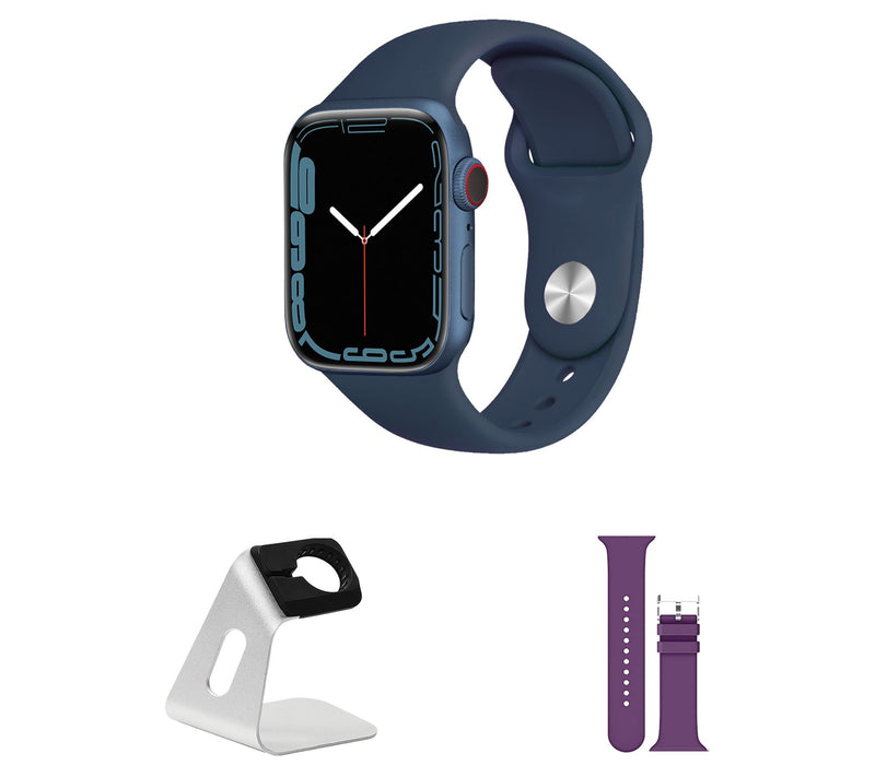 Apple Refurbished Watch Series 7 GPS + Cellular41mm Bundle — View 5