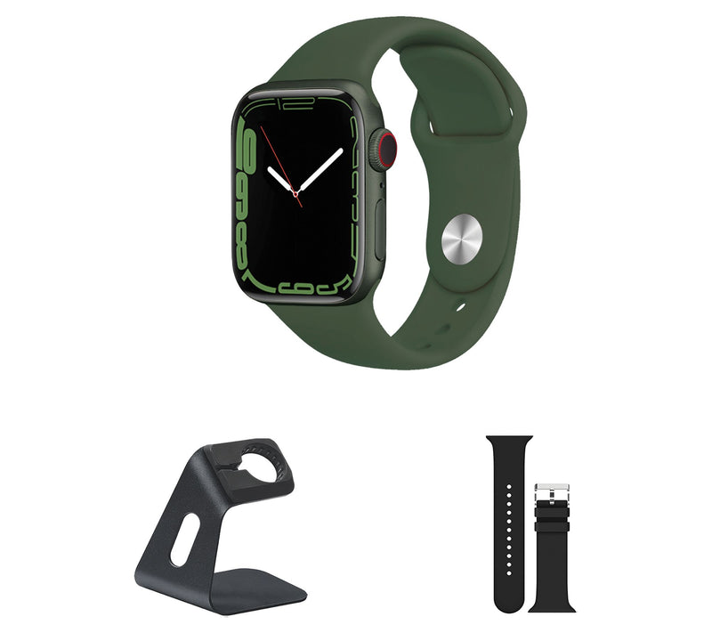 Apple Refurbished Watch Series 7 GPS + Cellular41mm Bundle — View 9