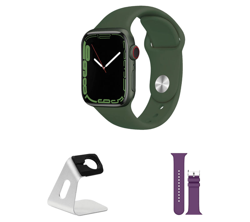 Apple Refurbished Watch Series 7 GPS + Cellular45mm Bundle — View 11