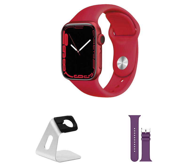 Apple Refurbished Watch Series 7 GPS + Cellular45mm Bundle — View 23